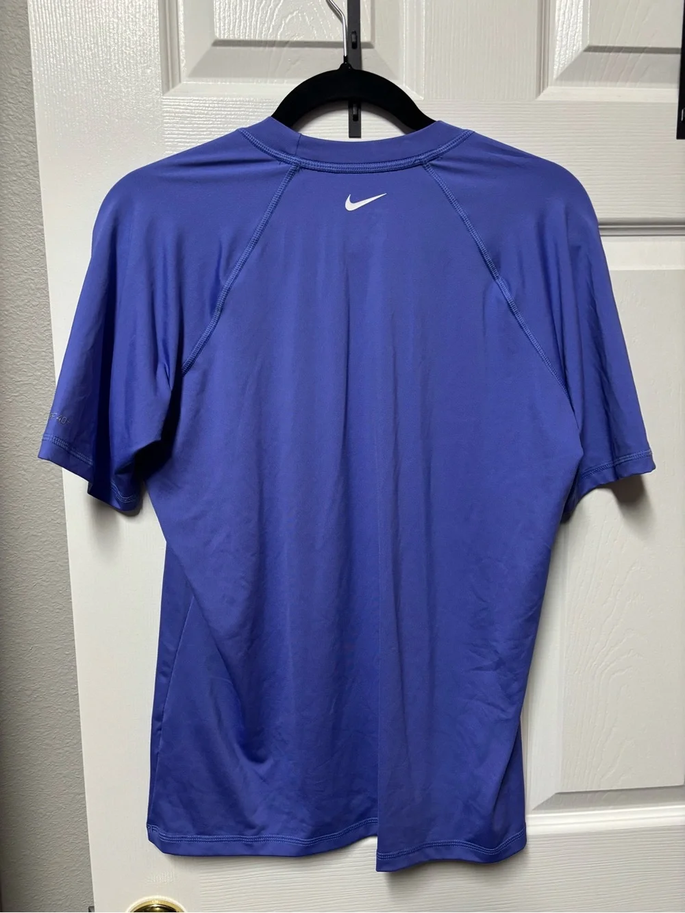 Nike Swim | Nike Women Purple Dri-FIT Swim Short Sleeve Tee UPF 40+